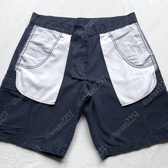 Polo by Ralph Lauren Ripstop Men Cargo Shorts in Blue NWOT! - Picture 3 of 12